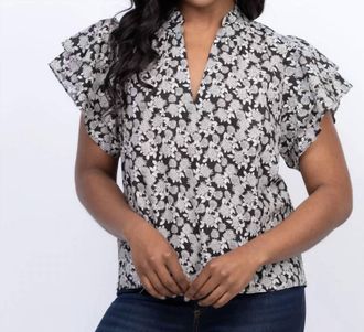 Dylan Arden Blouse In Black