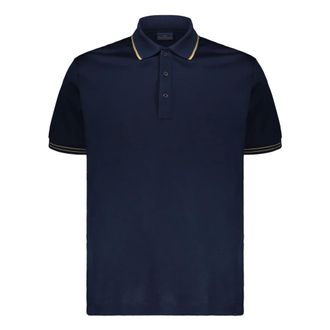 Paul & Shark Paul & Shark, Polo Shirts, male, Blue, Size: 2XL Short Sleeve Polo