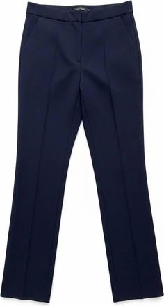La Petite Robe Di Chiara Boni Womens Nuccia Crop Pant In Blu Notte