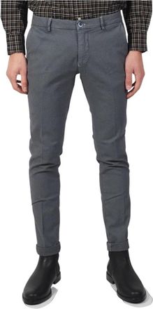 Mason's Winter Heren Chino Broek - Heren - Slim Fit Broeken - Grijs - 2XL - Katoen - Broeken