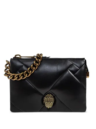 Kurt Geiger Kensington Puff quilted shoulder bag - Black