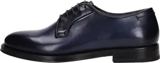 Fabi Leren Veterschoenen - Heren - Nette schoenen - Blauw - 44 EU - Leer - Schoenen