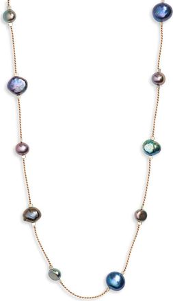 Isshī Desnuda Freshwater Pearl Necklace in Neptune at Nordstrom, Size 16