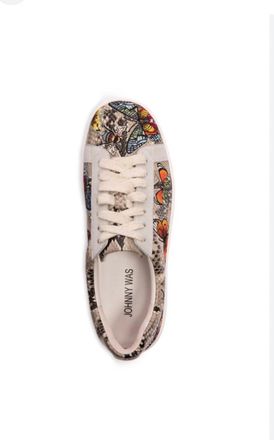 Johnny Was Womens Butterfly Shoe In Butterfly Multi