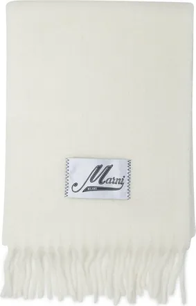 Marni Alpaca Scarf Scarves Bianco-Donna