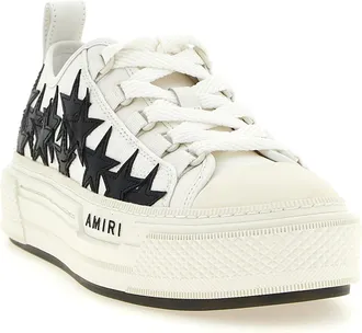 Amiri Stars Court Low Sneakers - White