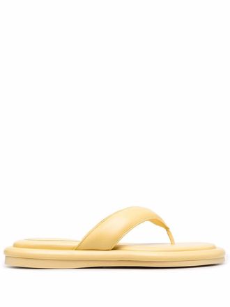 Giaborghini Gia 5 thong-strap sandals - Yellow