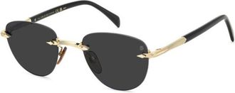 David Beckham DB 1224/S RHL/IR Mens Sunglasses Size 51