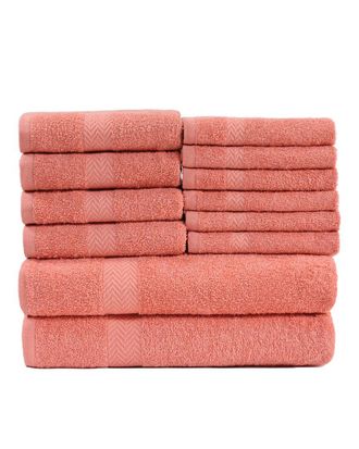 Superior Eco-Friendly 12Pc Absorbent Cotton Towel Set