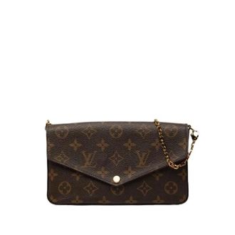 Louis Vuitton Pre-owned Pochette Felicie - - Pre-owned - Donna - Marrone - ONE SIZE