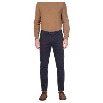 Mason's Pantalones Chinos Torino Flex - Trousers - Hombre - Azul - 4XL