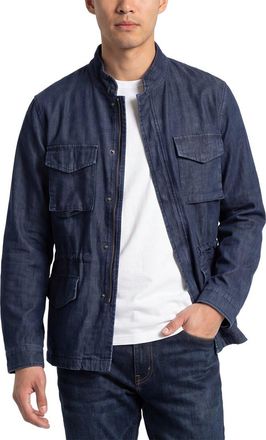 Corneliani Cc Collection Denim Utility Jacket