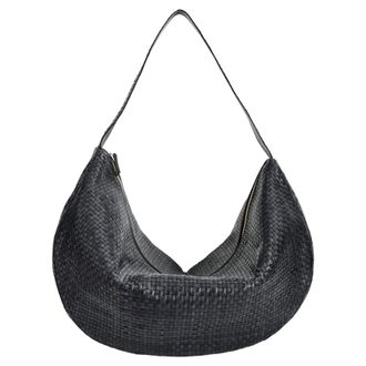 Ibeliv Bolso de Hombro Vibe Tejido - Bags - Mujer - Negro - ONE SIZE