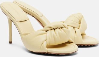 Bottega Veneta Mules Cherry de piel