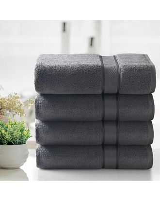 Kathy Ireland 2Pc Zero Twist Cotton Plush Bath Sheet Set