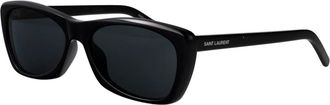 Saint Laurent SL 613 Zonnebril - unisex - Zonnebrillen - Zwart - 58 MM - Nylon - Accessoires