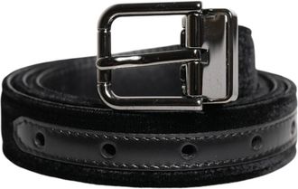 Dolce & Gabbana Belts, male, Black, Size: ONE SIZE Metal Buckle Classic Belt