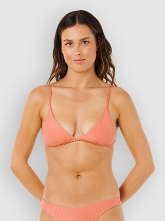 Rip Curl Luxe Surf Fixed Tri Bikini Top rojo