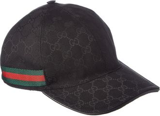 Gucci Original Gg Web Canvas Baseball Hat