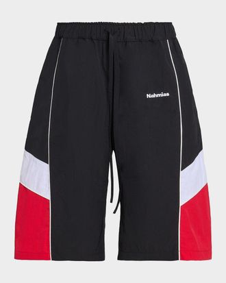 Nahmias Men & apos;s Daydreaming Warm-Up Drawstring Shorts