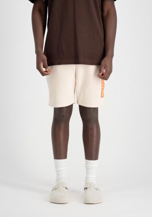 Alpha Industries Shorts ALPHA INDUSTRIES Alpha Puff Print Short, Herren, Gr. XXL, Normalgr&ouml;ssen, weiss (jet stream wei&szlig;), Obermaterial: 80% Baumwolle, 20% Polyester, H