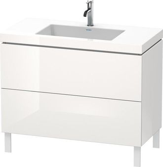Duravit Lavabo Para Muebles Duravit L-cube C-bonded Con Base De Pie