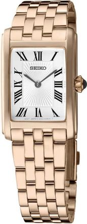 Seiko Essentials Quartz White Dial Ladies Watch HGG002