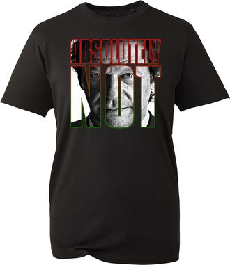 Generic Absolutely Not Imran Khan Face T-Shirt, Pakistani Ex-Prime Minister Leader Unisex Kids Adults Top (Black, XL)