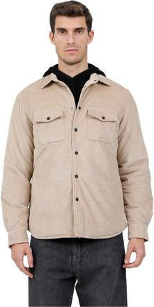 MC2 Saint Barth Chaqueta de terciopelo con cierre de botones - Jackets - Hombre - Beige - L
