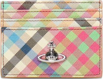 Vivienne Westwood Portacarte con placca Orb - Toni neutri