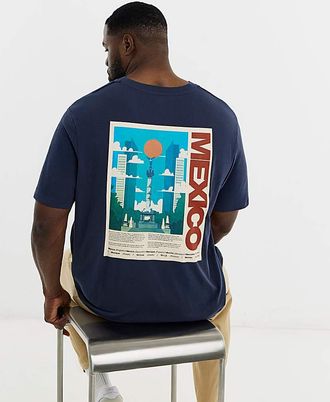 Jack & Jones Jack & Jones Back Graphic Mexico T-Shirt