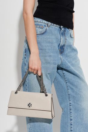 Tory Burch Shoulder Bag Kira, Womens, Cream