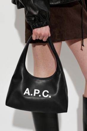 A.P.C. Ninon Baby Hand Bag, Womens, Black