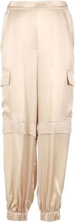 Semicouture Donna, Pantaloni, Marrone, L, new
