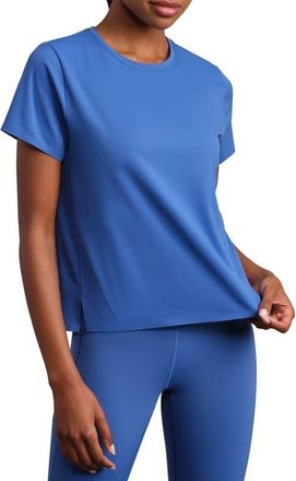 Rhone Serene Performance T-Shirt in Deep Sea Blue at Nordstrom, Size Xx-Large