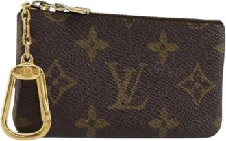 Louis Vuitton Pre-owned Wallets, female, Brown, Size: ONE SIZE Pre-owned Vintage Monogram Coin Purse