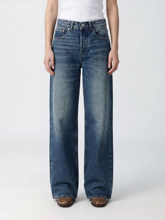 Our Legacy Full Cut High-Waisted Straight Leg Cotton Denim Jeans
