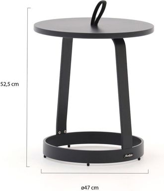 Manifesto Furniture Manifesto Salemi bijzet tuintafel &oslash;47 (h:52,5cm)