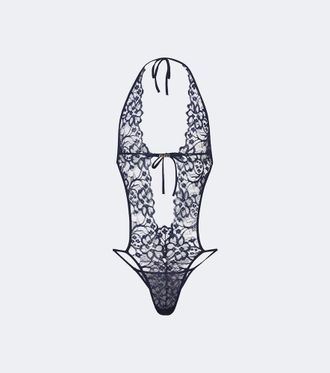 Gucci Body in pizzo con cut-out