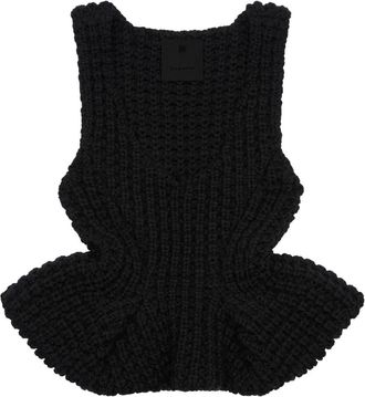 Givenchy Top con peplum - Nero