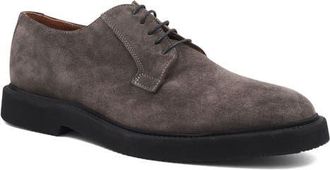 Aquatalia Grayson Water Resistant Derby in Anthracite Suede at Nordstrom, Size 7.5