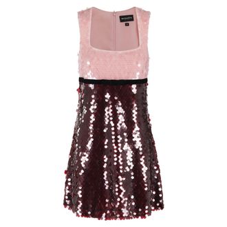 Retrof&ecirc;te Kleedjes, Dames, Veelkleurig, S, Polyester, Amethyst Sequin Dress