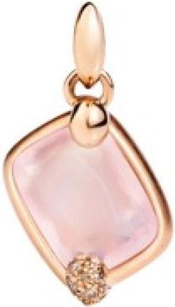 POMELLATO Portret Hanger Oorbellen - Dames - Oorbellen - Roze - ONE Size - Accessoires