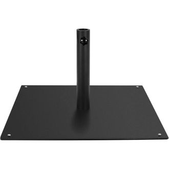 Costway Costway Base Sombrilla Terraza Exterior Cuadrada, Soporte Sombrilla Neto 16kg, Apto 40mm, 50mm, 4 Almohadillas De Pie Ajustables, Pie Sombriila Jardin