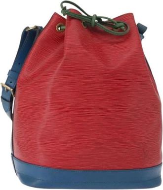 Louis Vuitton Pre-owned Vintage Bucket Bag - Dames - Vintage Tas - Rood - ONE Size - Leer - Vintage