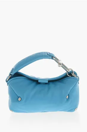 Off-white Leather Top-Handle Bag SAN DIEGO With Studs size One Size