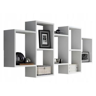 OEM Estanter&iacute;a Colgante Polon Bis Librer&iacute;a Blanca