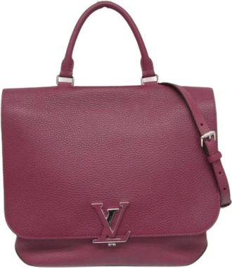 Louis Vuitton Pre-owned Handbags, female, Purple, Size: ONE SIZE Pre-owned Leather Handbag
