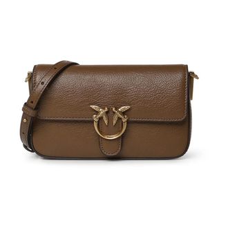 Pinko Crossbody Bag - female - PINKO - Cross Body Bags - Brown - ONE SIZE - Bags