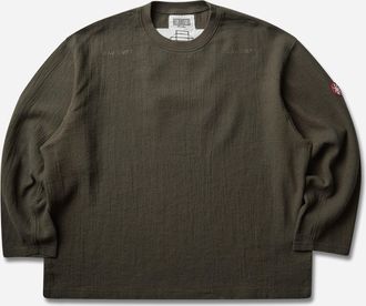 Cav Empt Men s Washed CL Longsleeve T-Shirt Khaki